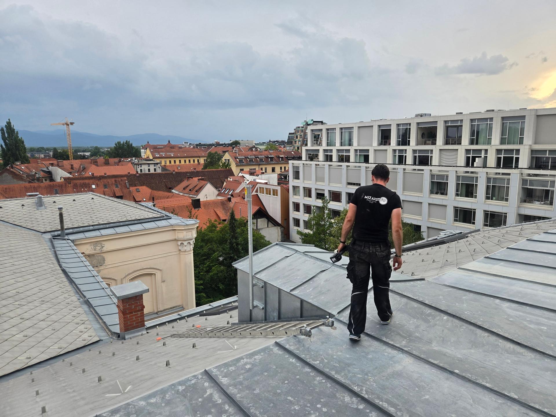 Montaža antenskega sidrišča